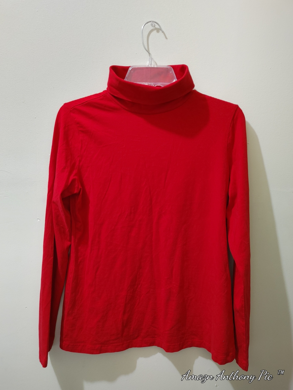 Christopher & Banks Red Turtleneck Sweater